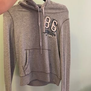 Grey victoria secret sweatshirt